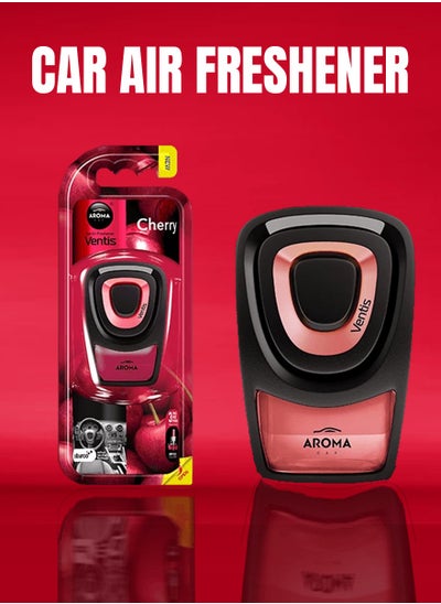 Buy High Quality Cherry Car Air Vent Air Freshener 3 Time More Intense Aroma Ventis in Saudi Arabia