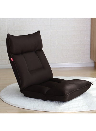 Buy Floor Chair Lazy Sofa Adjustable Padded Folding Chair with Back Support and Backrest Comfortable Chair in UAE