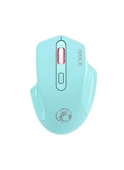 اشتري iMice  2.4G SINGLE  MODE RECHARGEABLE SILENT 4-BUTTON WIRELESS GAMING MOUSE TYPE C INTERFACE في السعودية