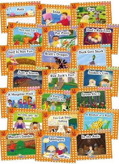 Buy Jolly Phonics Orange Level Readers Complete Set: in Precursive Letters (British English edition) in UAE