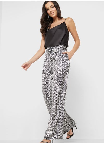 Buy Belted Wide Leg Pants in Saudi Arabia