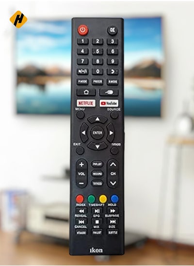 اشتري استبدال جهاز التحكم عن بُعد مناسبًا لـ Ikon LED LCD Smart TV في الامارات