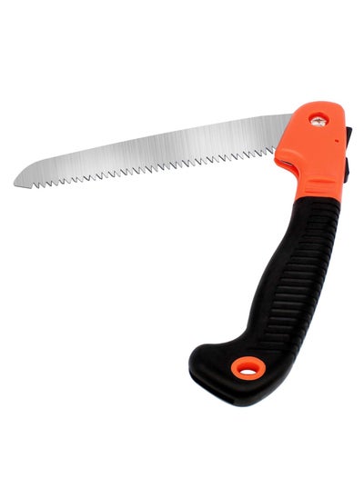 Buy Folding Pruning Saw, Premium Folding Hand Saw with Secure Lock Comfort Soft Grip for Garden or Tree Pruning, Camping, Wood Working in Saudi Arabia