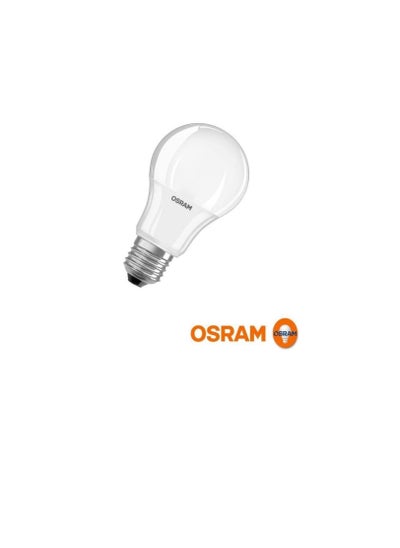 Buy Osram LED Value Classic A60 Bulb E27 8.5W Daylight UV and Flicker Free No Blue Light Hazard 806lm 6500K Frosted with ESMA Approval Pack of 10 in UAE