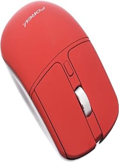 Buy Forev FV- 386 Wireless Mouse With Bluetooth And Elegant Appearance Efficient For Computer 1.5V 10mA - Red in Egypt