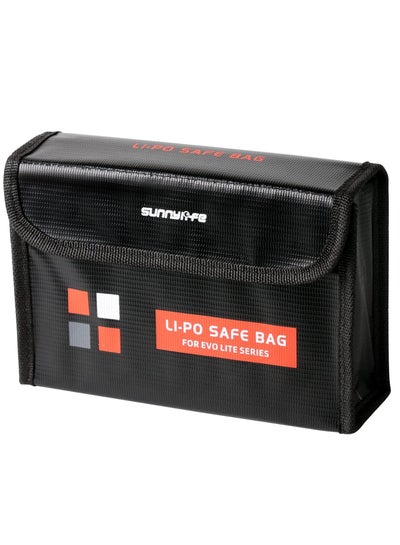 Buy Battery Safe Bag for Autel EVO Nano/Lite Series Drone Accessories Battery Bag Explosion-proof Battery Protective Storage Bag (Nano/Nano+ 3pcs batteries) in UAE