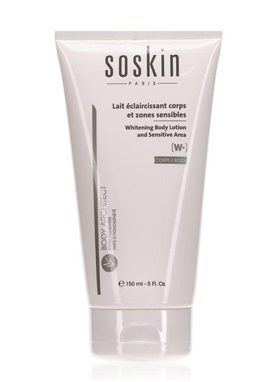 Buy Soskin Whitening Body Lotion and Sensitive Area 150ml in Saudi Arabia