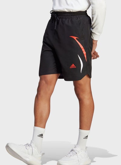 Buy Colour Block Woven Shorts in UAE