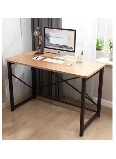 Buy Simple design computer desk multi-purpose computer table and comfortable study desk 120x60x73 cm in Saudi Arabia