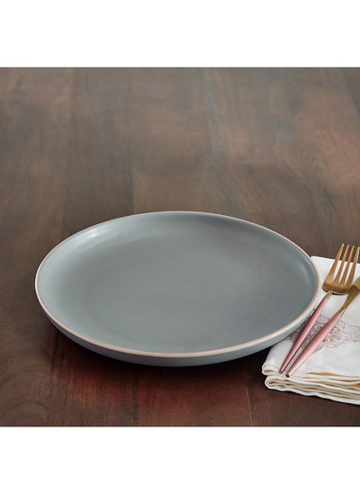 اشتري Olivia Stoneware Dinner Plate 27x27 cm في الامارات