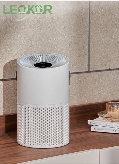 Buy Air Purifier, USB 360° HEPA Air Filter Cleaner, 3 Speed and Low Noise Sterilization Negative Ion Odor Eliminator for Bedroom Home Office in Saudi Arabia