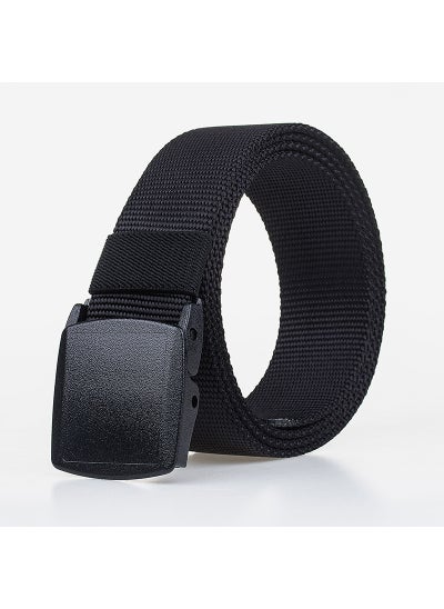 اشتري YKK Nylon Belt No-Metal Unisex TacticalBlack Black في الامارات