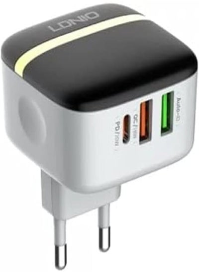 Buy Ldnio Charger A3513Q - EU - With Type C Cable - White in Egypt