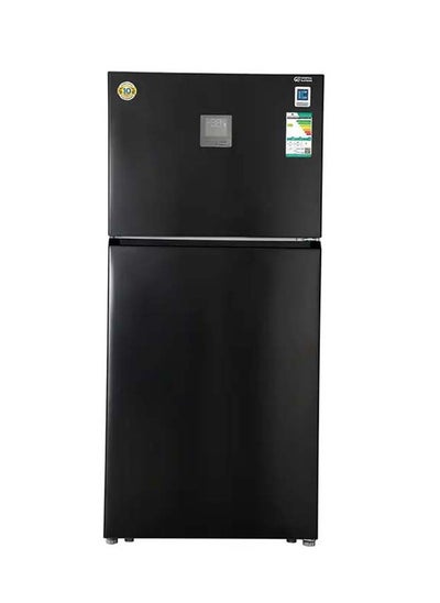 Buy General Supreme, Two Door Refrigerator with Top Freezer, 19 ft, 538 L, Inverter Compressor, Black Steel in Saudi Arabia