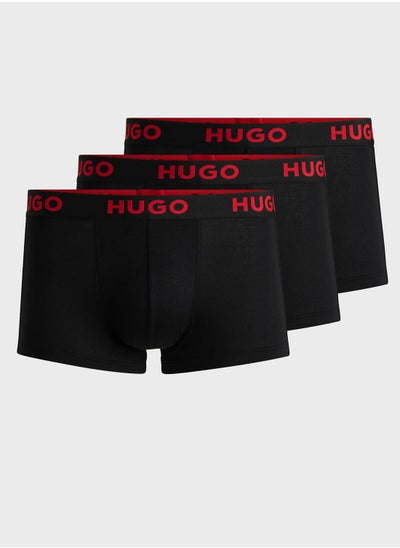 Buy 3 Pack Logo Band Trunks in Saudi Arabia