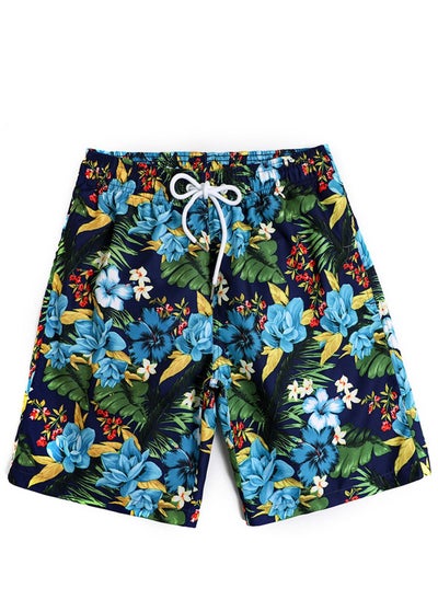 Buy Sport Loose Breathable Swimming Printed Shorts in UAE