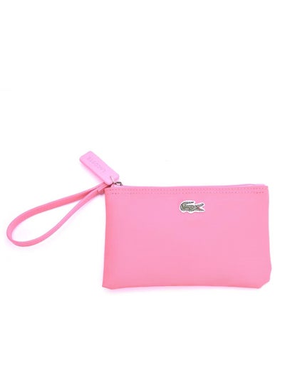 Buy Lacoste Solid Small Zipper Wallet in UAE