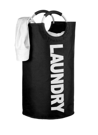 Buy Large Capacity Collapsible Laundry Hamper(Black) in UAE