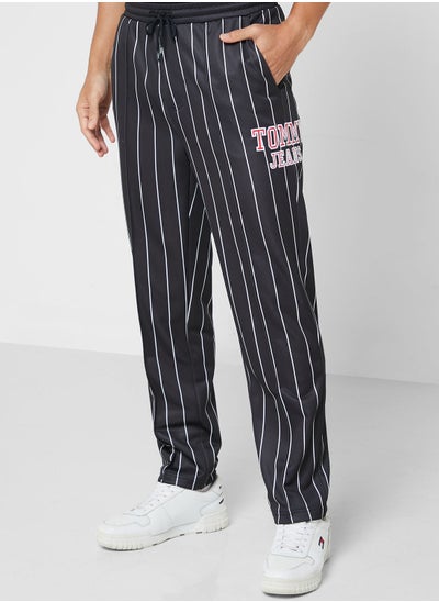 Buy Stripe Logo Printed Sweatpants in UAE