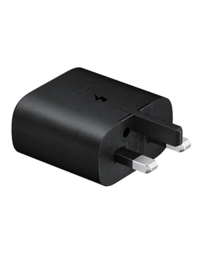 Buy 25W Travel Adapter (Super Fast Charging without USB Cable) Black Samsung in Saudi Arabia