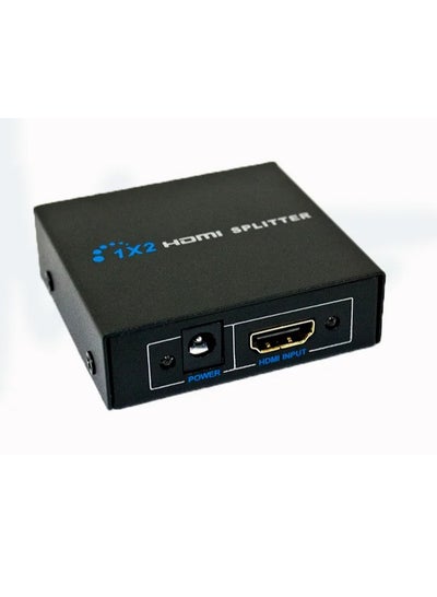 Buy 3D HDMI Splitter 1X4 Split One HDMI Input To 2 HDMI Output Black in Egypt