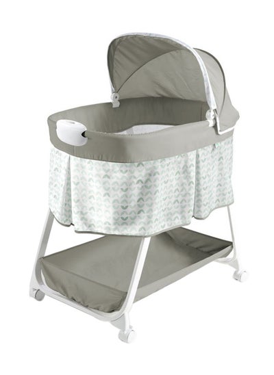 اشتري Snuggity Snug Baby Bassinet With Storage Basket - Nimbu في الامارات