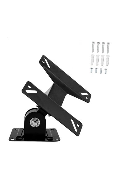 Buy TV Monitor Wall Mount Bracket, for Most 14-24 Inch LED LCD Flat Screens TVs, Max VESA 75x75mm to 100x100mm up to 35 lbs/15kg,  with Rotation, Swivel, Tilt, Extension and Leveling Adjustment in UAE