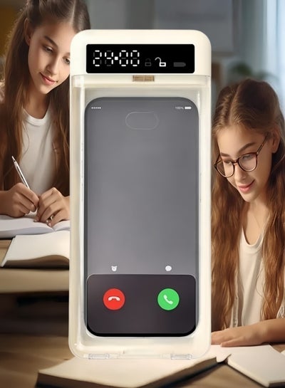 Timer Lockbox Phone Portable Timer Phone Lock Box - Universal for iPhone & Android, Self ...