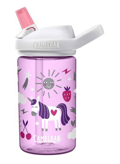 اشتري CAMELBAK, eddy+ Kids Water Bottle 14oz, Unicorn Party في الامارات