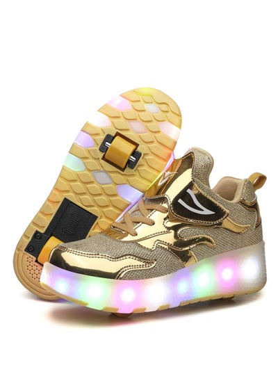 اشتري Kids Roller Skate Shoes With LED Light في الامارات