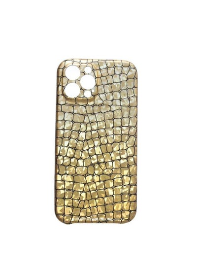 Buy back cover Suitable for Phone Iphone 12 Pro Max - golden in Egypt