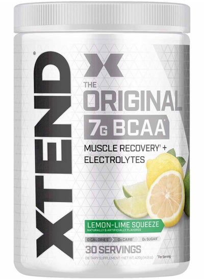 Buy Xtend Original BCAA, Lemon Lime Squeeze, 30 in Saudi Arabia