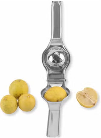 Buy Stainless Steel Lemon/Lime Juicer Or Citrus Press Juicer With Built In Bottle Opener in UAE