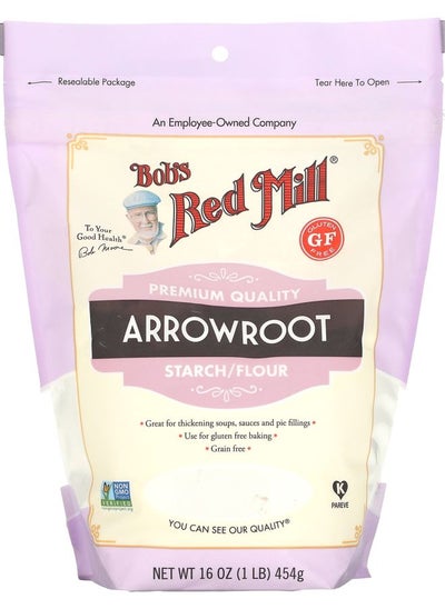 اشتري Arrowroot Starch/Flour Gluten Free 16 oz (454 g) في الامارات