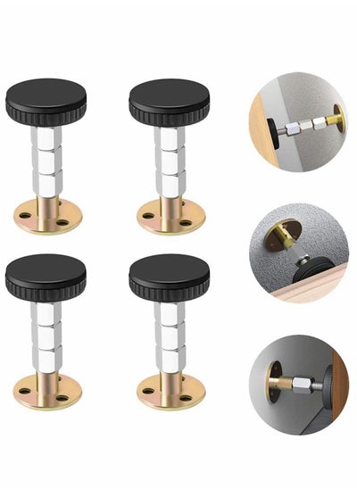 Buy Adjustable Threaded Bed Frame Anti-Shake Tool for Bed, Headboard stoppers, Bedside Headboards Prevent loosening Fixer, 4pc, 28-110mm, Easy Install in UAE