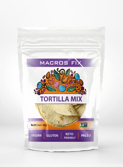 اشتري Tortilla Mix 150gm- Keto friendly/Gulten free/unsweetened في مصر