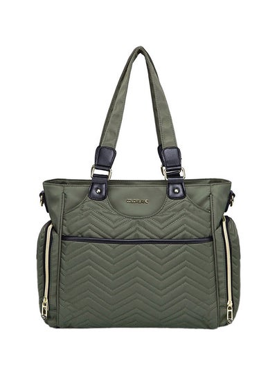 اشتري Matilda Diaper Bag - Olive Green في الامارات