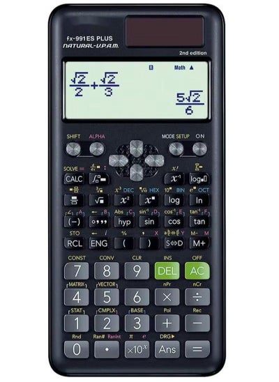 Buy Fx-991Es Plus 2nd Edition Scientific Calculator Black in Saudi Arabia