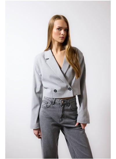 اشتري Woman Cropped Fit Blazer في مصر