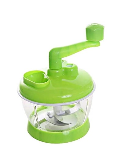 Buy Multi Functional Manual Food Processor , Hand Crank Food Processor , Easy To cleanse rotated Dicer Mincer Mixer Blender for Onion , Garlic , Salad , Salsa , Nuts , Meat , Fruit , Ice , etc in Saudi Arabia