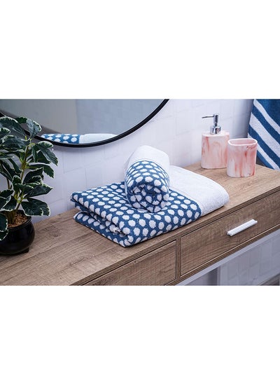 اشتري Shyla Bath Towel 70x140cm-blue في الامارات