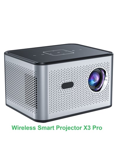 اشتري Wireless Smart Projector X3 Pro H713 HD Bluetooth Projector Portable Electric Focus + 4-Point Keystone Correction في الامارات