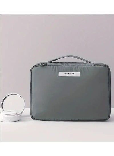 اشتري Minimalist Makeup Organizer - large Capacity Cosmetics Bag For Travel and Storage في الامارات