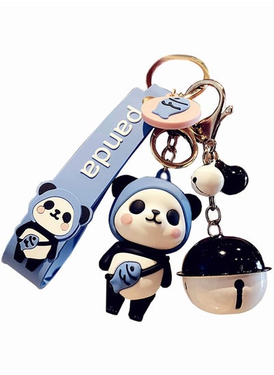 Buy Cartoon Panda Key Pendant, Panda Keychain, Creative New Year Gift Bag Animal Pendant Key Case Car Key Pendant Metal Key Ring  Panda and White Bell, for Men Women in UAE