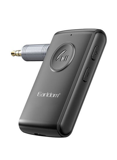 Buy Earldom ET-BR02 Bluetooth 5.3 Adapter – Hands-Free Call 3.5mm AUX Car Audio Stereo Receiver for Speakers & More in UAE