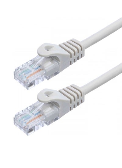 Buy Internet cable, 1 meter, Cat 6, gray color in Egypt