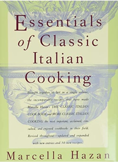 اشتري Essentials Of Classic Italian Cooking by Hazan, Marcella Hardcover في الامارات