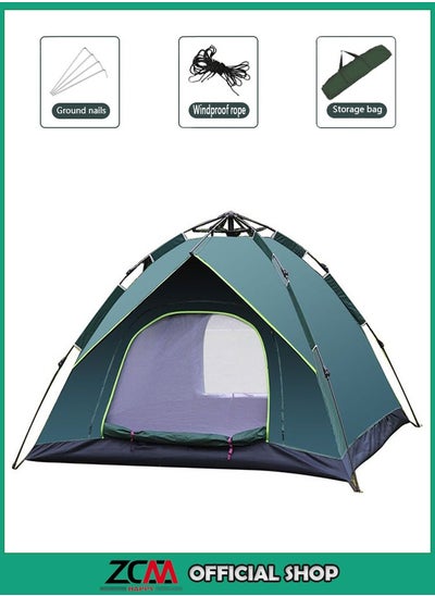 اشتري Automatic Pop Up Instant Camping Tent 200*200*135centimeter في الامارات