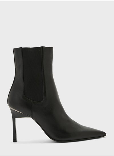 اشتري Geo Stiletto Chelsea Heeled Ankle Boots في السعودية