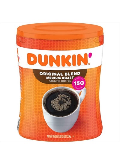 Buy Dunkin Donuts Original Blend Ground Coffee, Medium Roast (45 Ounce .) in UAE